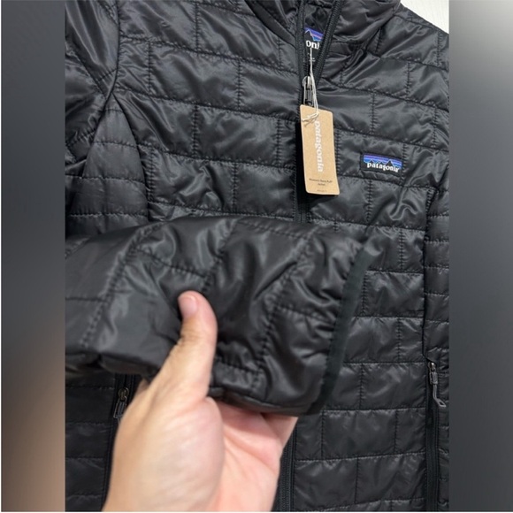 Patagonia Women’s Small Nano Puff Insulated Jacket Black Puffy NWT - Picture 5 of 13